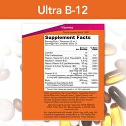 NOW Foods - Vitamin B-12 Ultra Liquid - 118ml