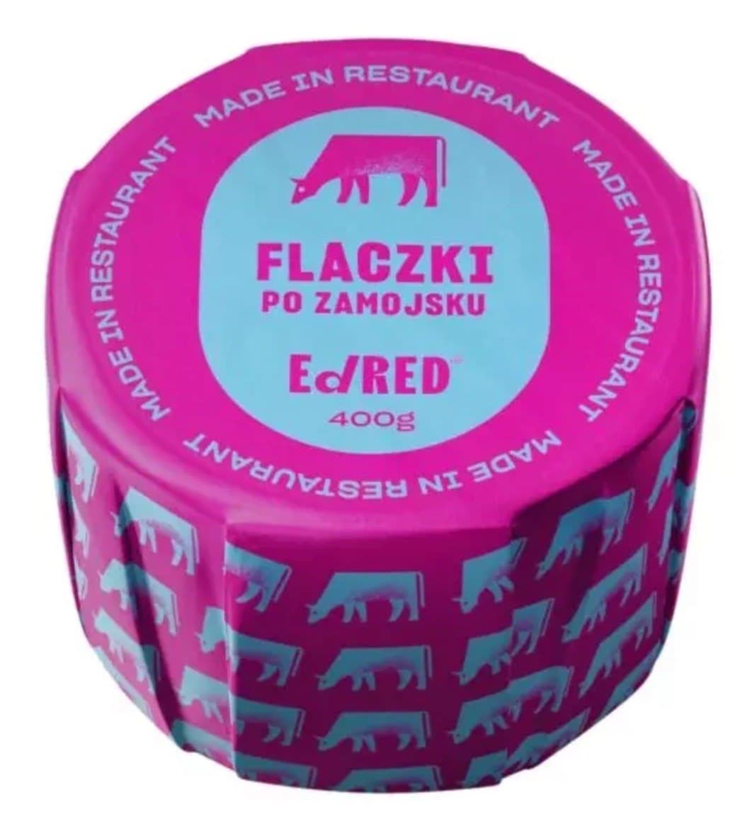 Ed/RED - EdRED Flaczki Po Zamojsku 400 g – Ed/RED förpackning