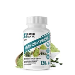 Natur Tanya - Vegan 100% Spirulina - 120 Tabs