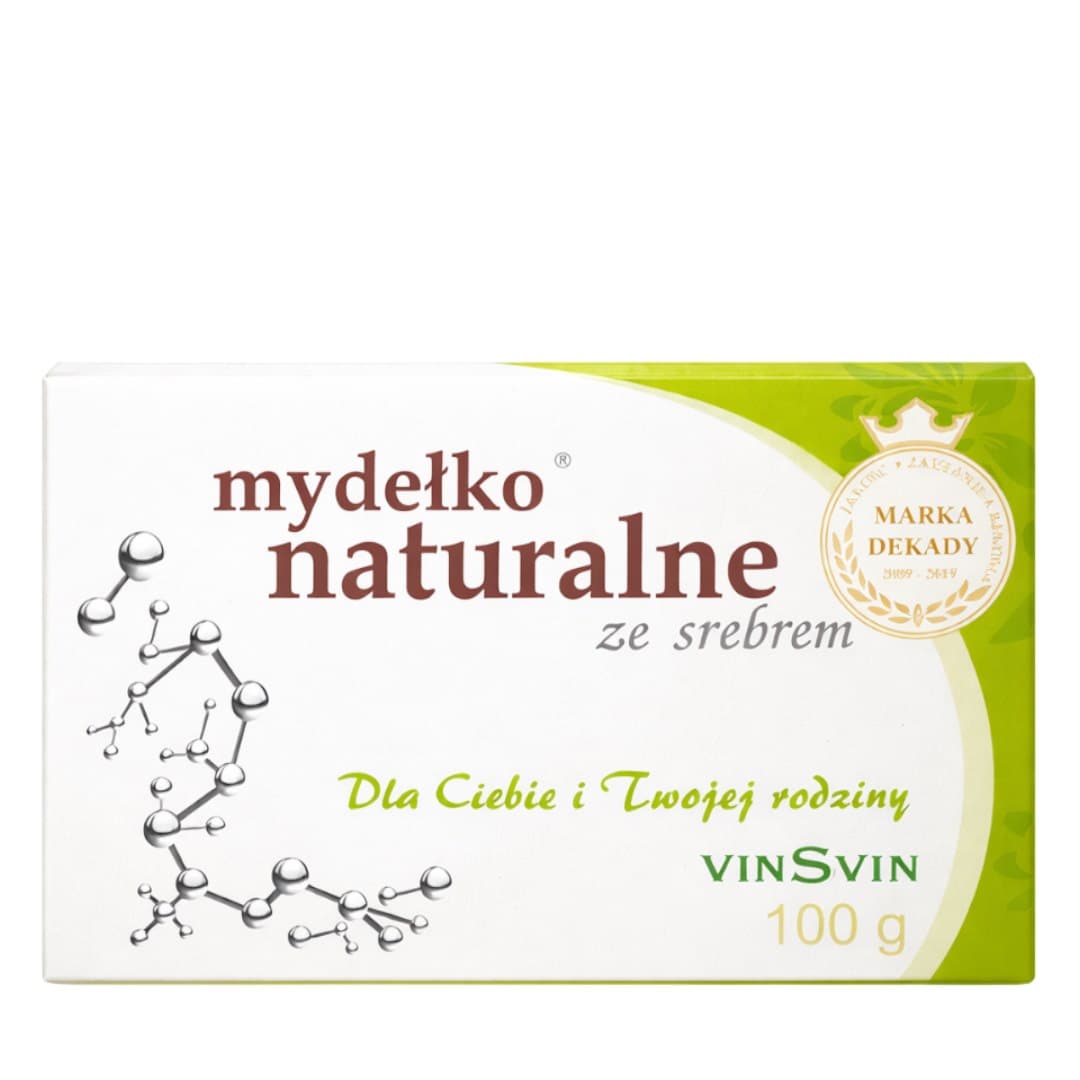 Vin Svin - Natural Soap With Silver - 100g