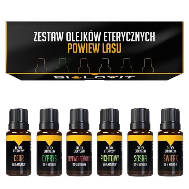 Biolovit - Essential Oils Set Forest Breeze - 6 x 10ml – BIOLOVIT