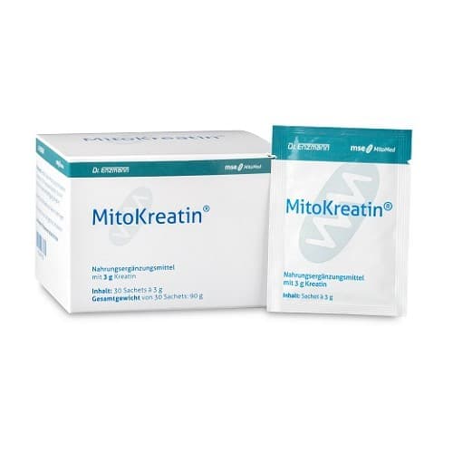 Mitopharma - MitoKreatin - 30 Sticks à 3 g – Mitopharma förpackning