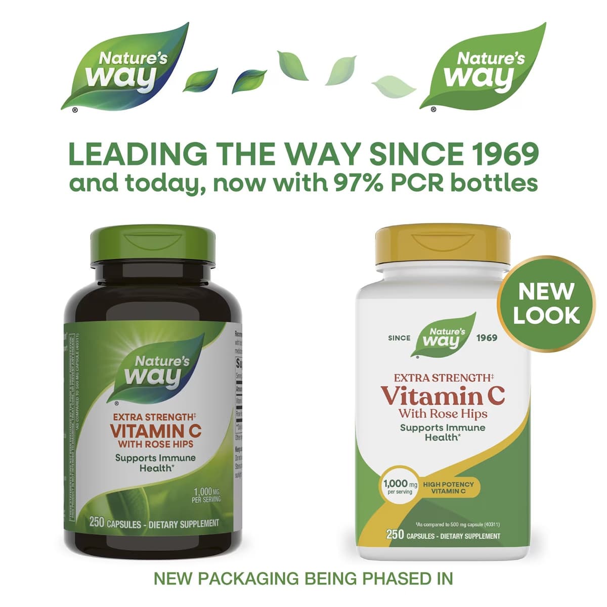 Nature'S Way - Vitamin C Med Nyponskal - 250 Caps
