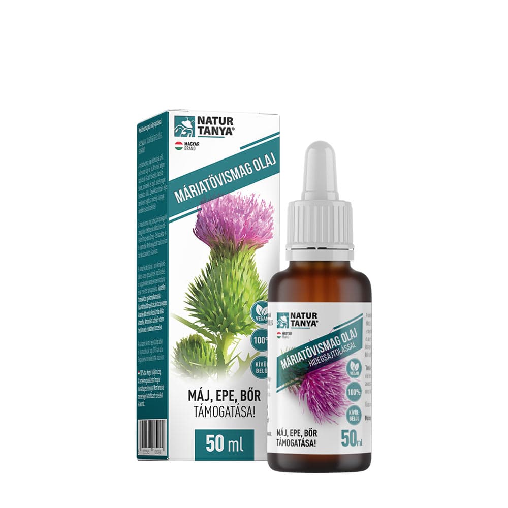 Natur Tanya - Milk Thistle Seed Oil - 50 ml – Natur Tanya förpackning
