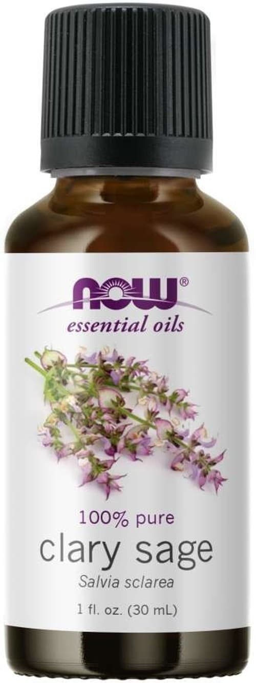 NOW Foods - Clary Sage Oil - 30ml (KORT DATUM 2026-09-30) – NOW Foods förpackning