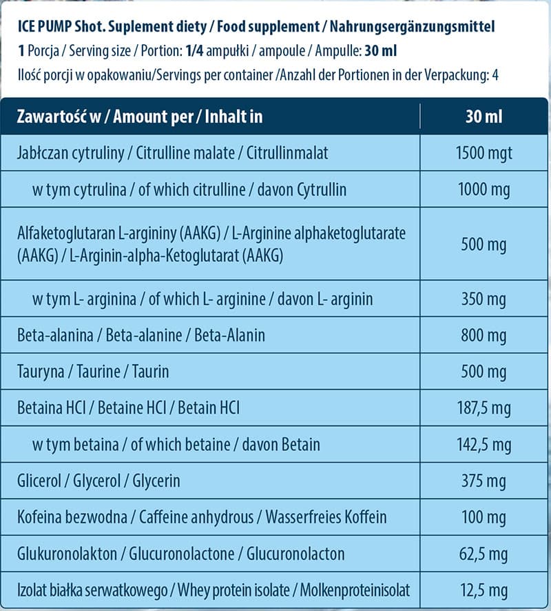 FA - Ice Pump Shot, Exotic - 120ml