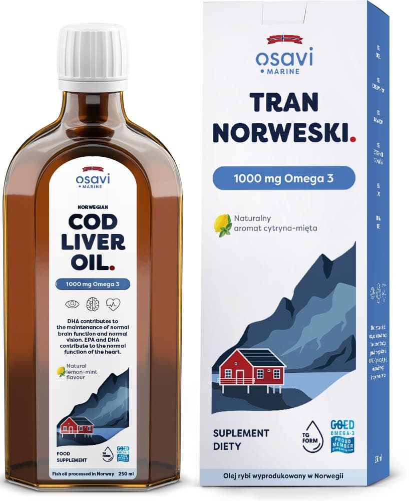 Osavi - Norwegian Cod Liver Oil – Osavi förpackning