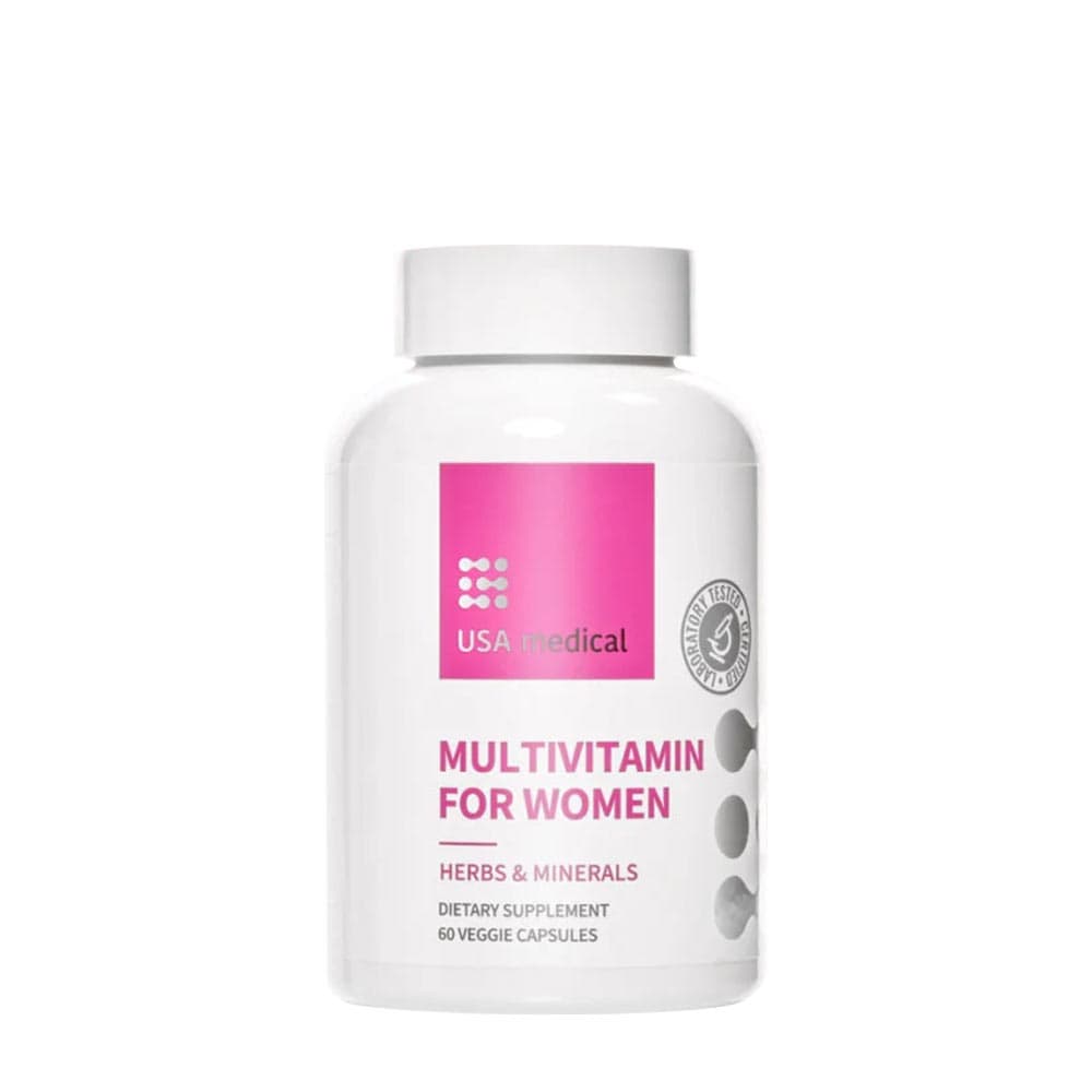 Usa Medical - Multivitamin For Women - 60 Caps