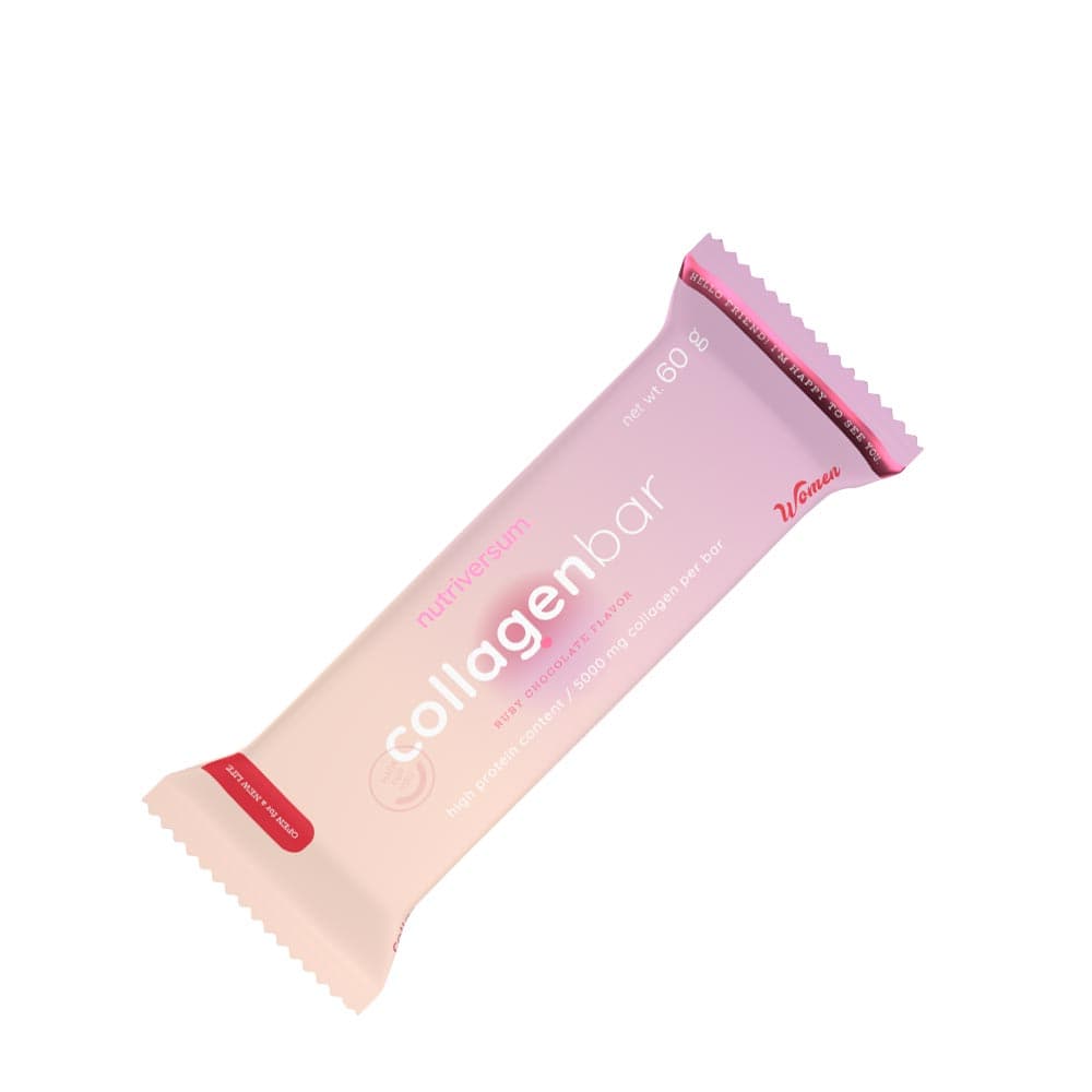 Nutriversum - Collagen Bar - Ruby Chocolate - 60g – Nutriversum förpackning