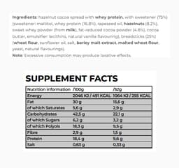 Nanosupps - Protein Dips - Choklad Hasselnöt, 52g