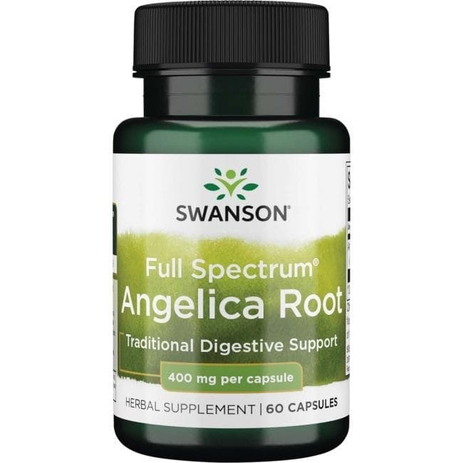 Swanson - Full Spectrum Angelica Root - 60 Capsules – Swanson förpackning