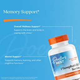 Doctor's Best - Phosphatidyl Serine - 120 Vcaps