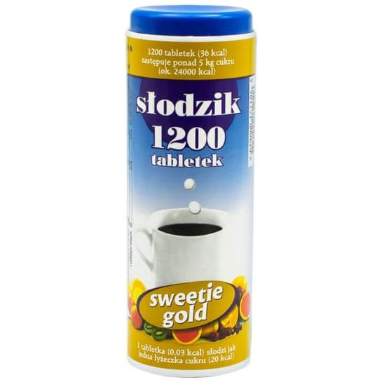 Sweetie Gold - Sweetener Tablets - 1200 tablets