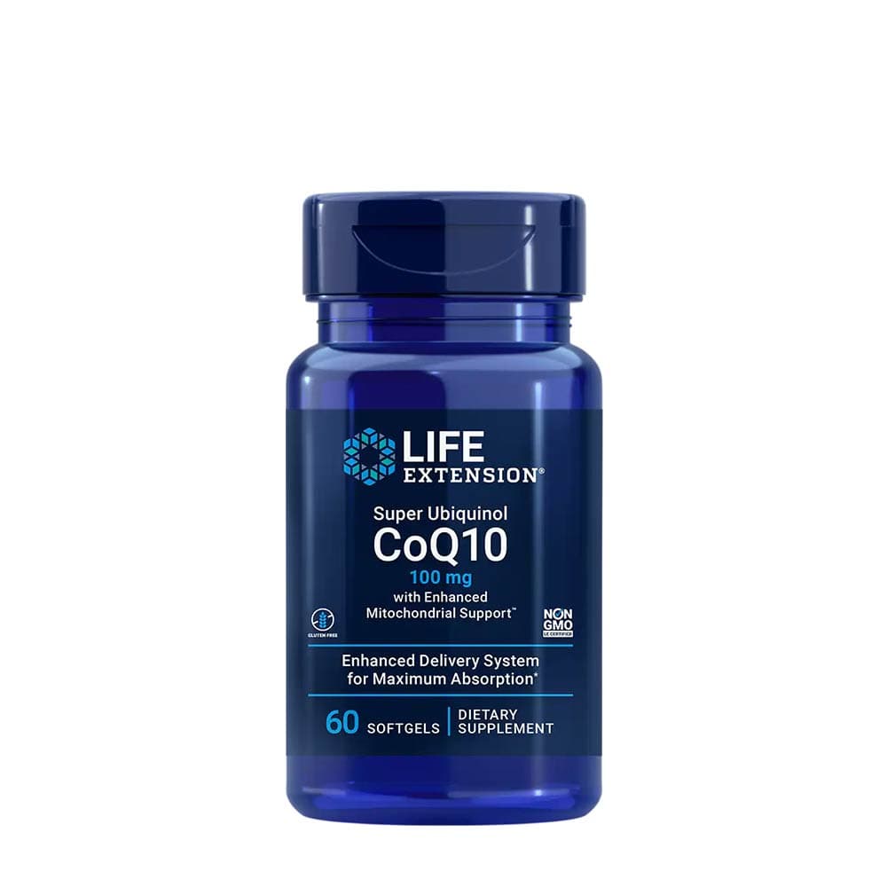 Life Extension - Ubiquinol CoQ10 With Mitochondrial Support – Life Extension förpackning