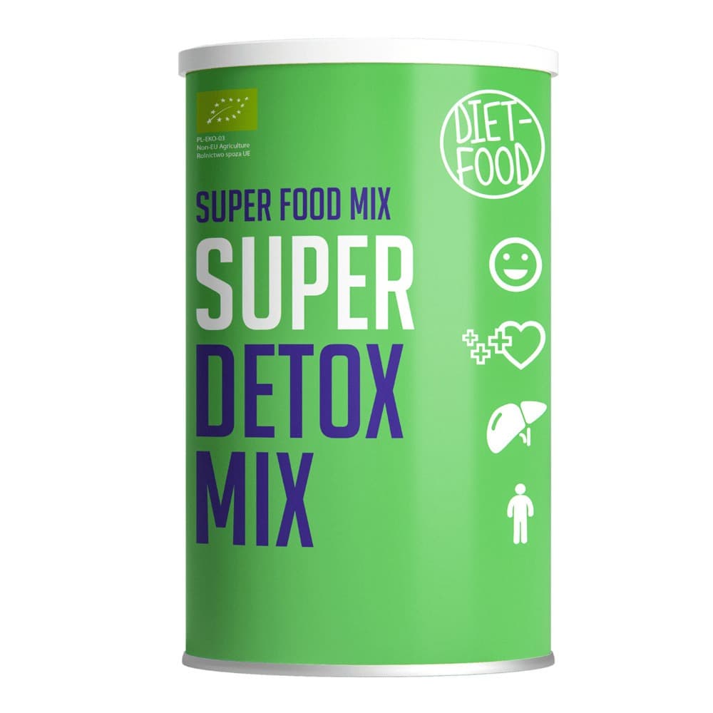 Diet-food - Bio Super Detox Mix 300 g – Diet-Food förpackning