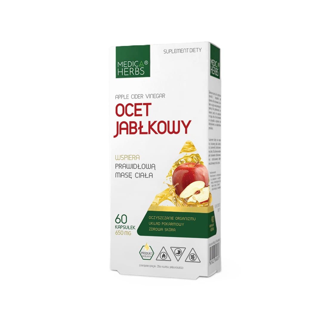 Medica Herbs - Apple Cider Vinegar - 60 Caps