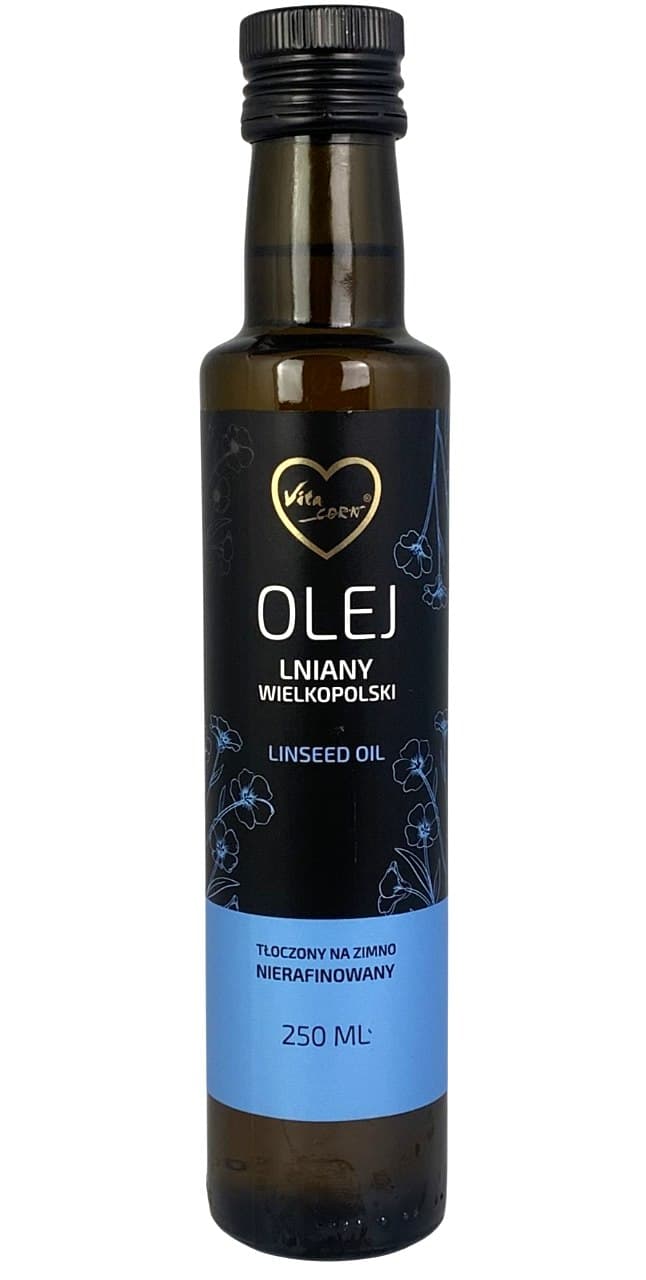 Vitacorn - Flaxseed Oil 250ml – Vitacorn förpackning