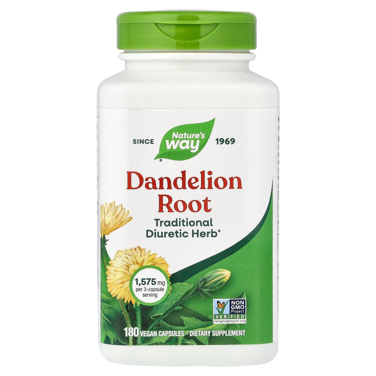 Nature'S Way - Dandelion Root - 100 Vcaps