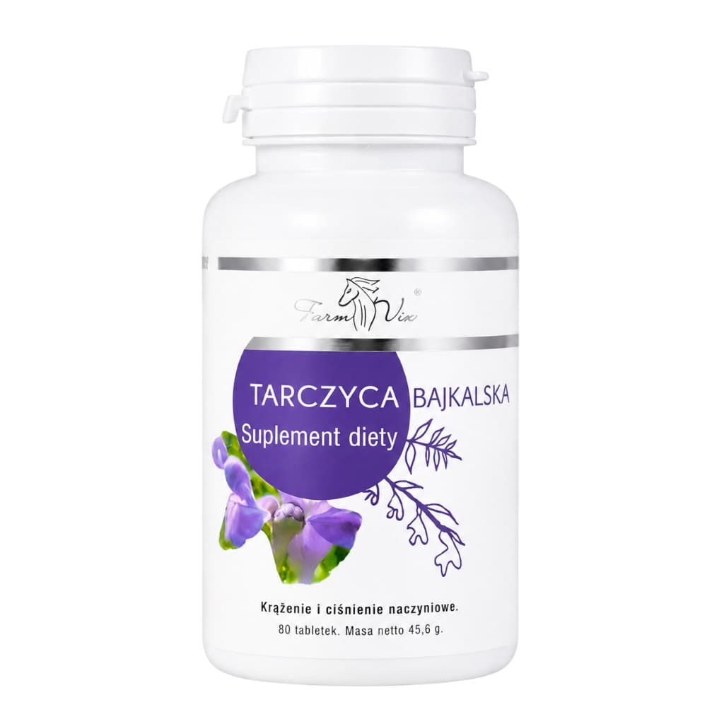 Farm Vix - Baikal Skullcap - 80 Tabs – Farm Vix förpackning
