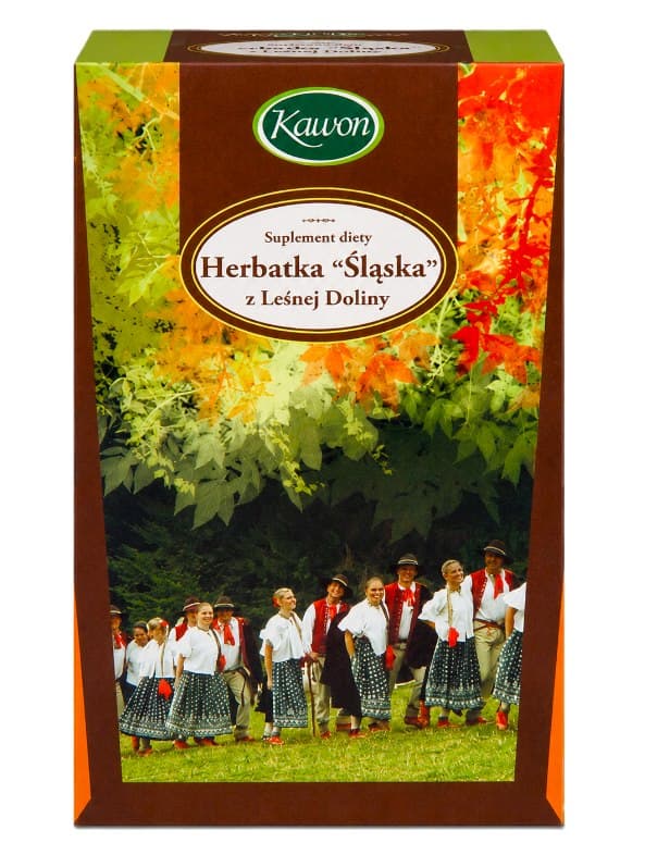 Kawon - Silesian Herbal Tea from Forest Valley - 20*3g – Kawon förpackning