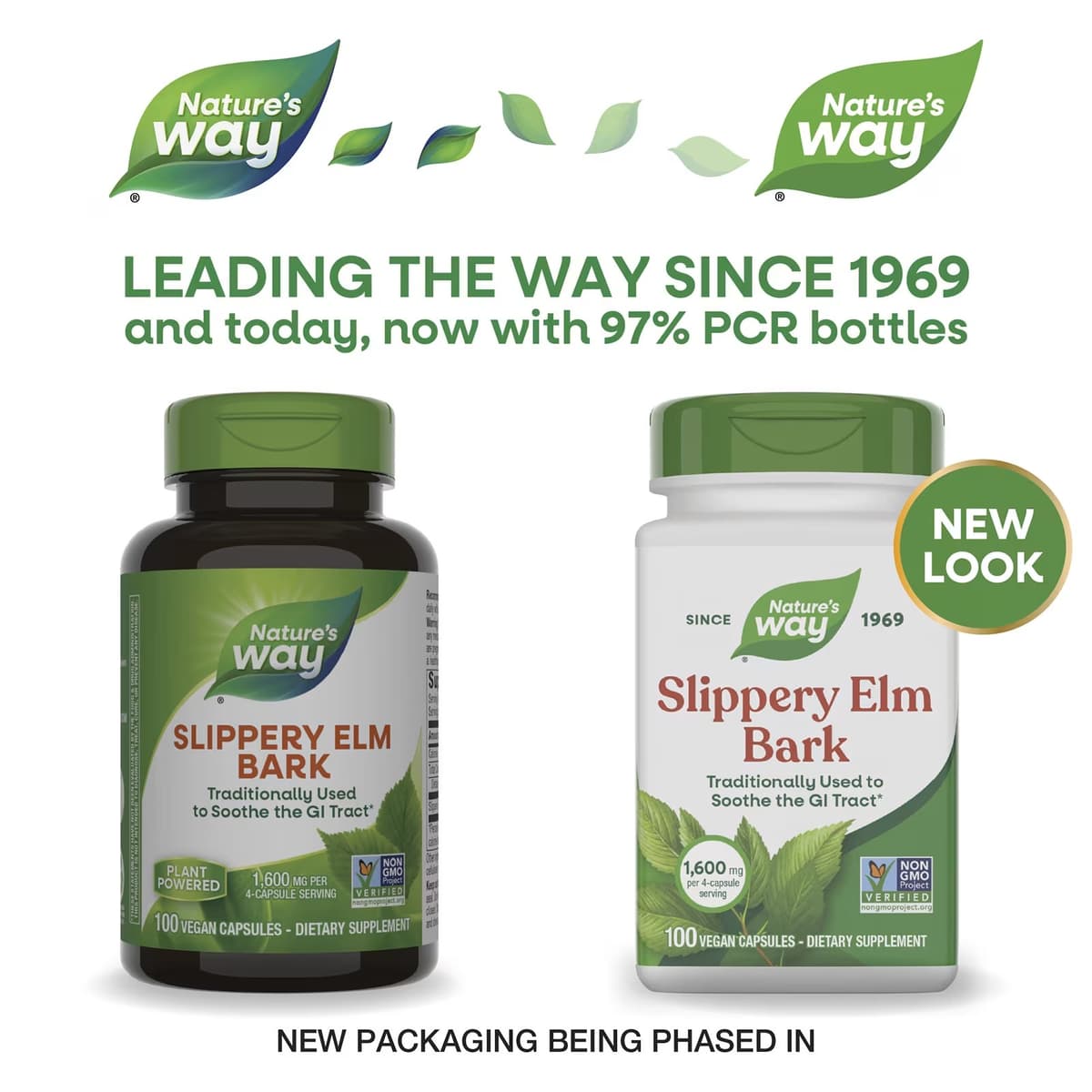 Nature'S Way - Slippery Elm Bark - 100 Caps