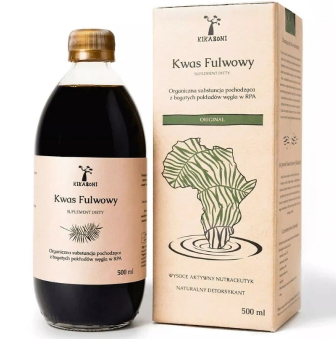 Kikaboni - Kwas Fulwowy 500 ml – Kikaboni förpackning