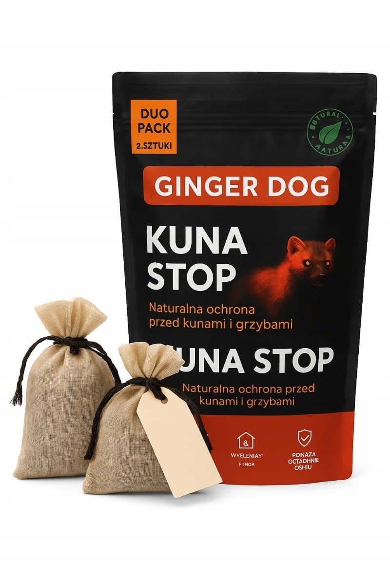 Ginger Dog - Kuna Stop Duopack 2 woreczki - 2 sachets – Ginger Dog förpackning