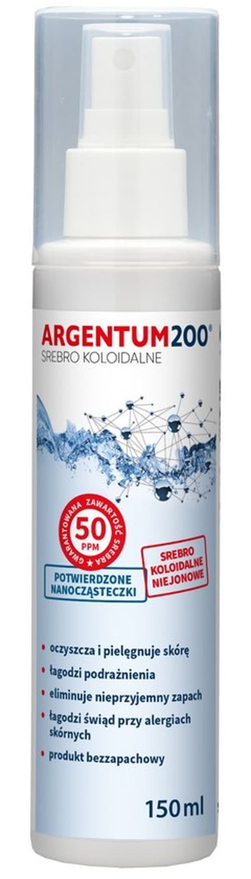 Argentum200 - Colloidal Silver - 150ml – Argentum200 förpackning
