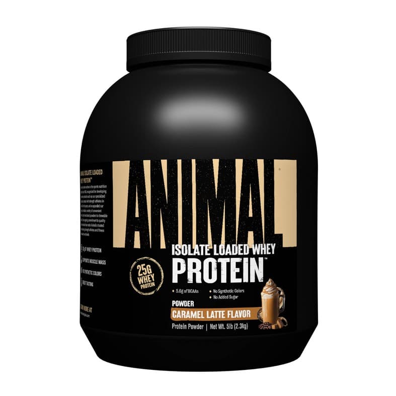 Universal Nutrition - Animal Whey, Caramel Latte - 2300g – Universal Nutrition förpackning