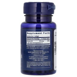 Life Extension - Low Dose Vitamin K2 (MK-7), 45mcg - 90 Sgels
