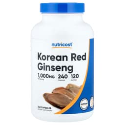 Nutricost - Korean Red Ginseng - 240 Caps