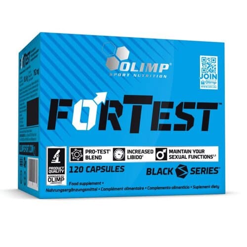 Olimp Labs - Fortest - 120 Caps – Olimp Labs förpackning