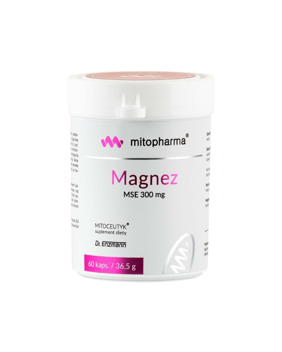 Mitopharma - Magnesium Mse 300mg – Mitopharma förpackning
