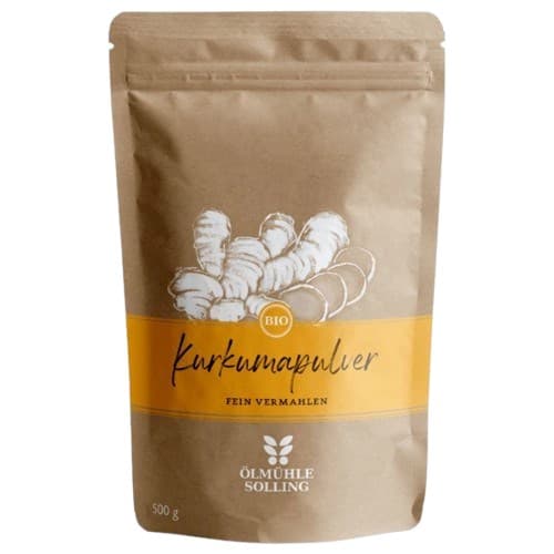 Olmühle Solling - Organic Turmeric Powder - 500g – Ölmühle Solling förpackning
