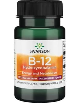 Swanson - B-12 Hydroxycobalamin - 60 Gummies Tabs
