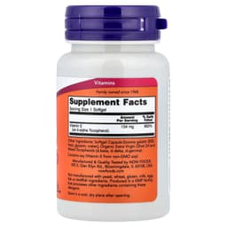 NOW Foods - E-200 With Mixed Tocopherols - 100 Sgels