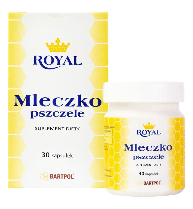 Bartpol - Royal Bee Milk - 30 Caps – Bartpol förpackning