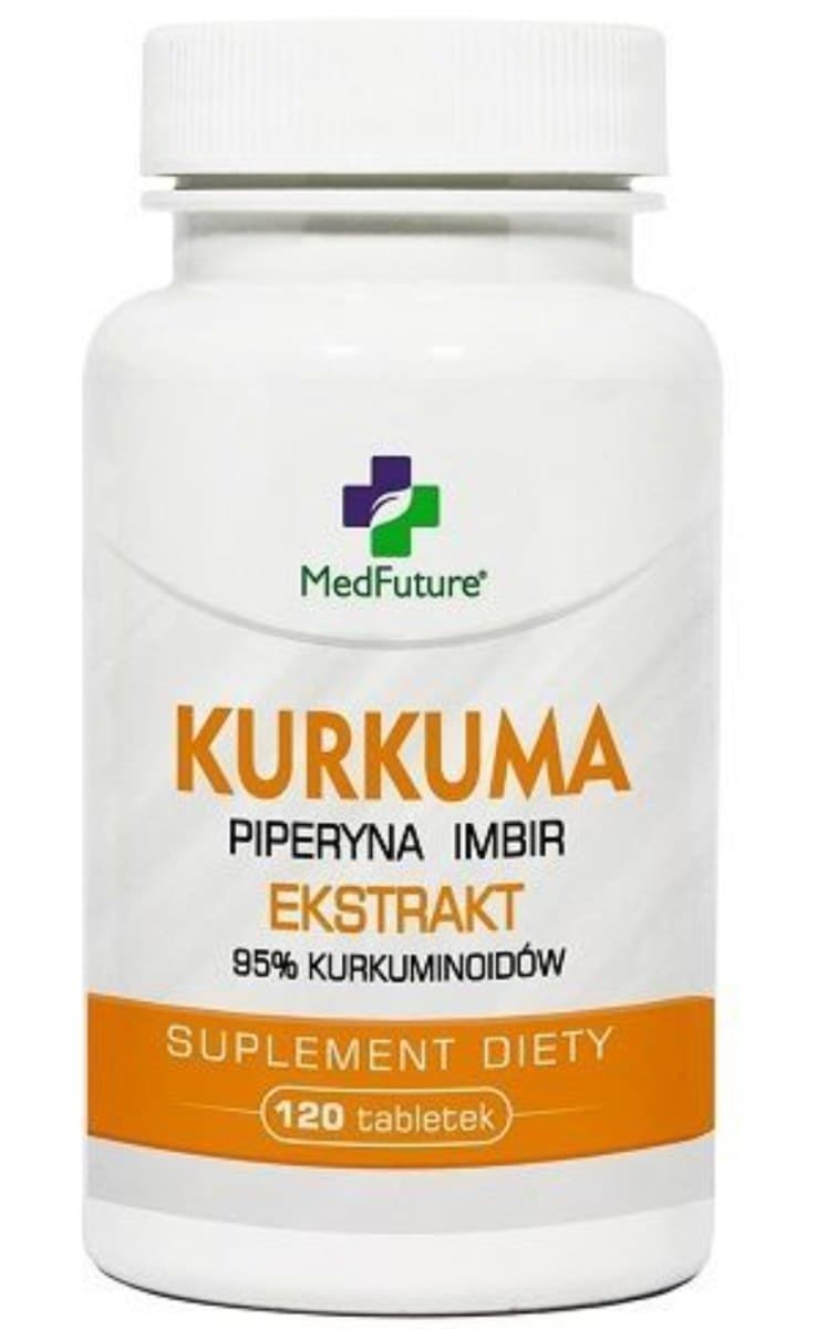 MedFuture - Turmeric Piperine Ginger Extract – MedFuture förpackning