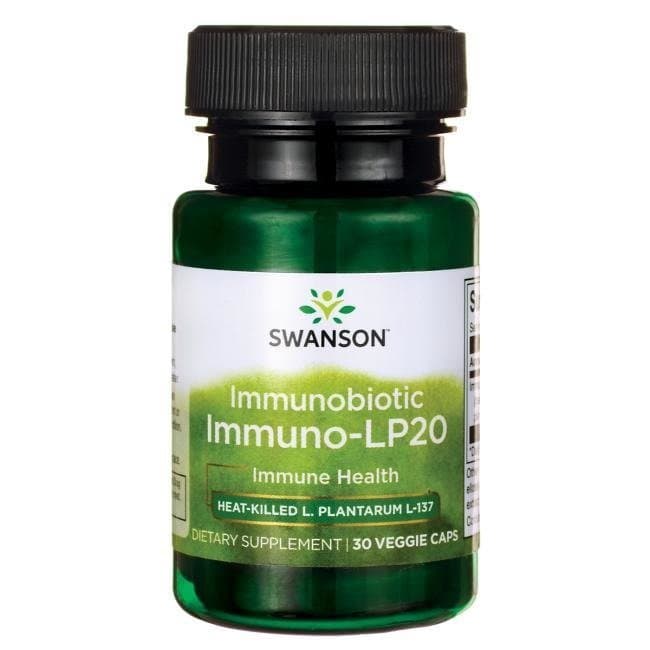 Swanson - Immunobiotic Immuno-Lp20 - 30 Caps – Swanson förpackning