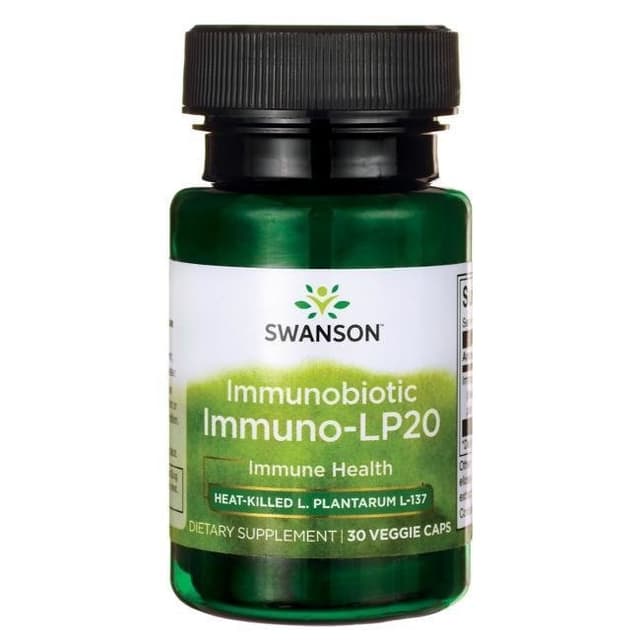 Swanson - Immunobiotic Immuno-Lp20 - 30 kapsler – Swanson