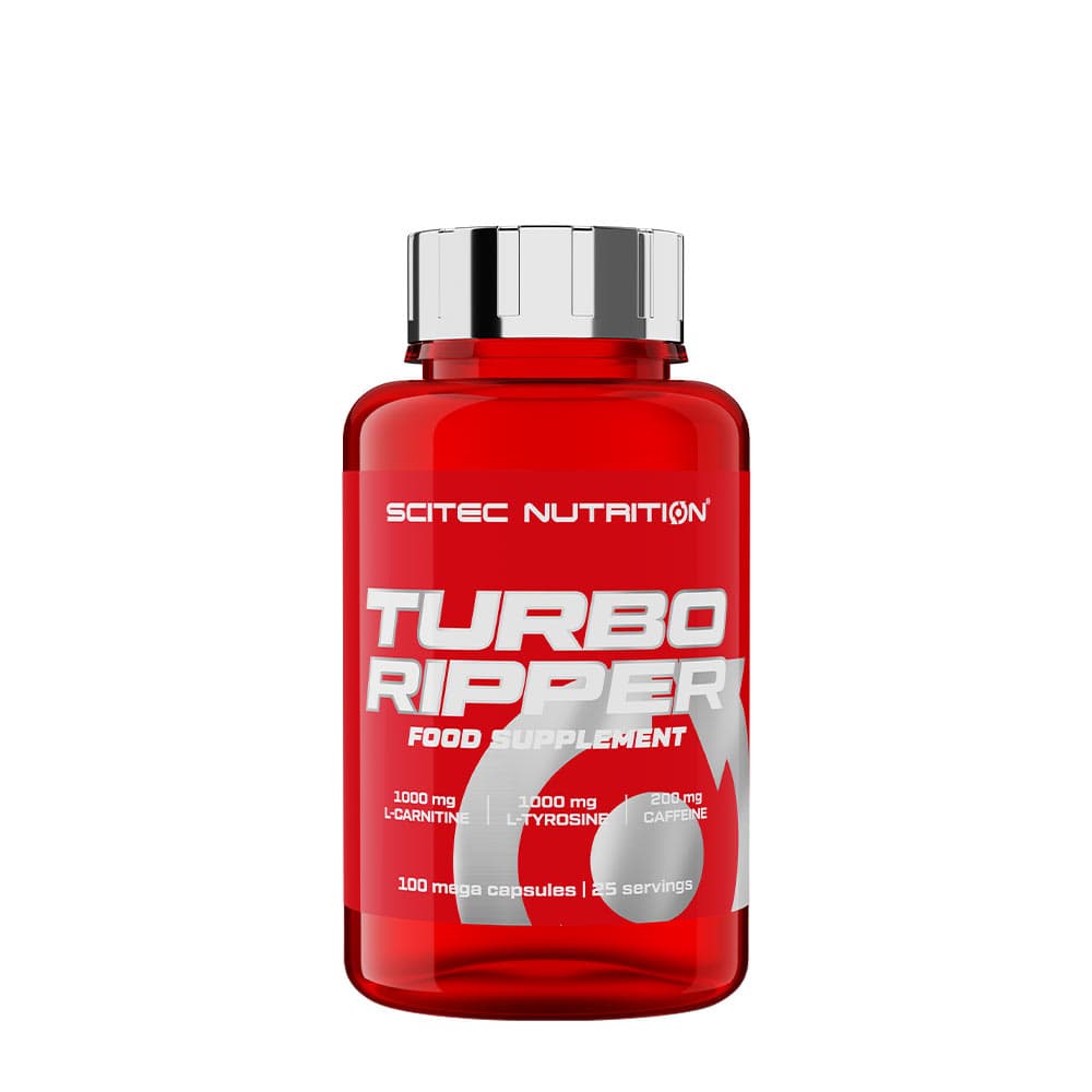 Scitec Nutrition - Turbo Ripper - 100 Mega Caps – Scitec Nutrition förpackning