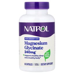 Natrol - High Absorption Magnesium Glycinate - 60 Caps