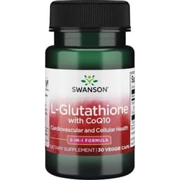 Swanson - L-Glutathione with CoQ10 - 30 Veggie Caps