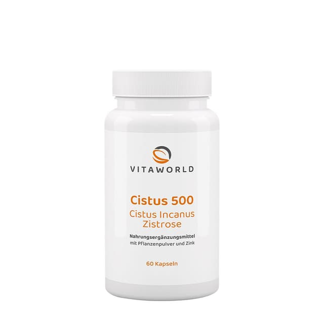 Vitaworld - Cistus - 500 kapsler – Vitaworld