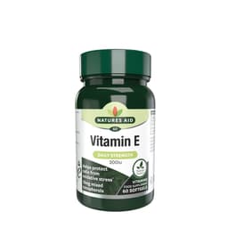 Natures Aid - Vitamin E - 60 Sgels