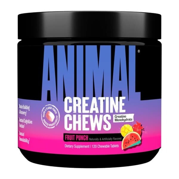 Universal Nutrition - Creatine Gummies Fruit Punch - 120 Chewable Tabs