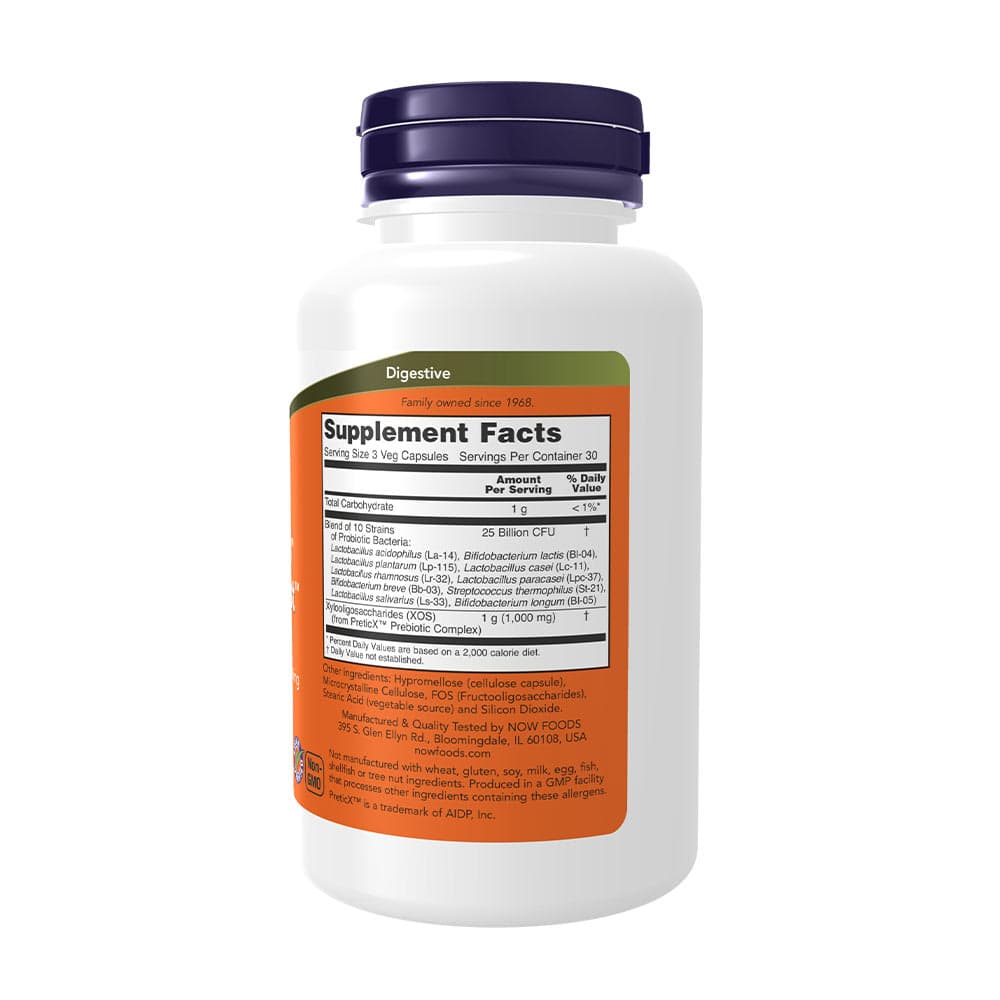 NOW Foods - Probiotic-10 & Bifido Boost - 90 Veg Capsules