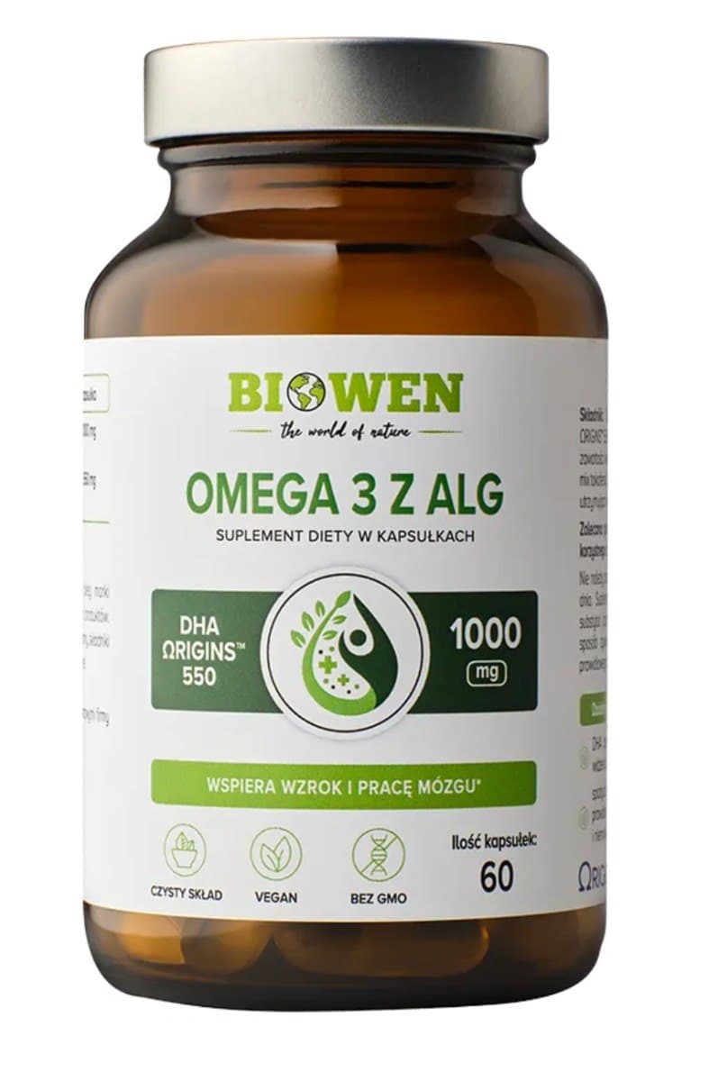 Biowen - Omega 3 from Algae - 60 Caps – Biowen förpackning