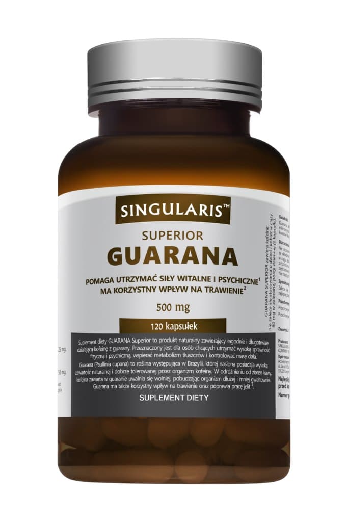 Singularis - Superior Guarana - Energy Support – Singularis förpackning