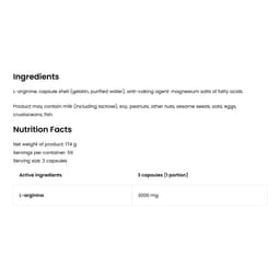 Ostrovit - Arginine - 150 Caps